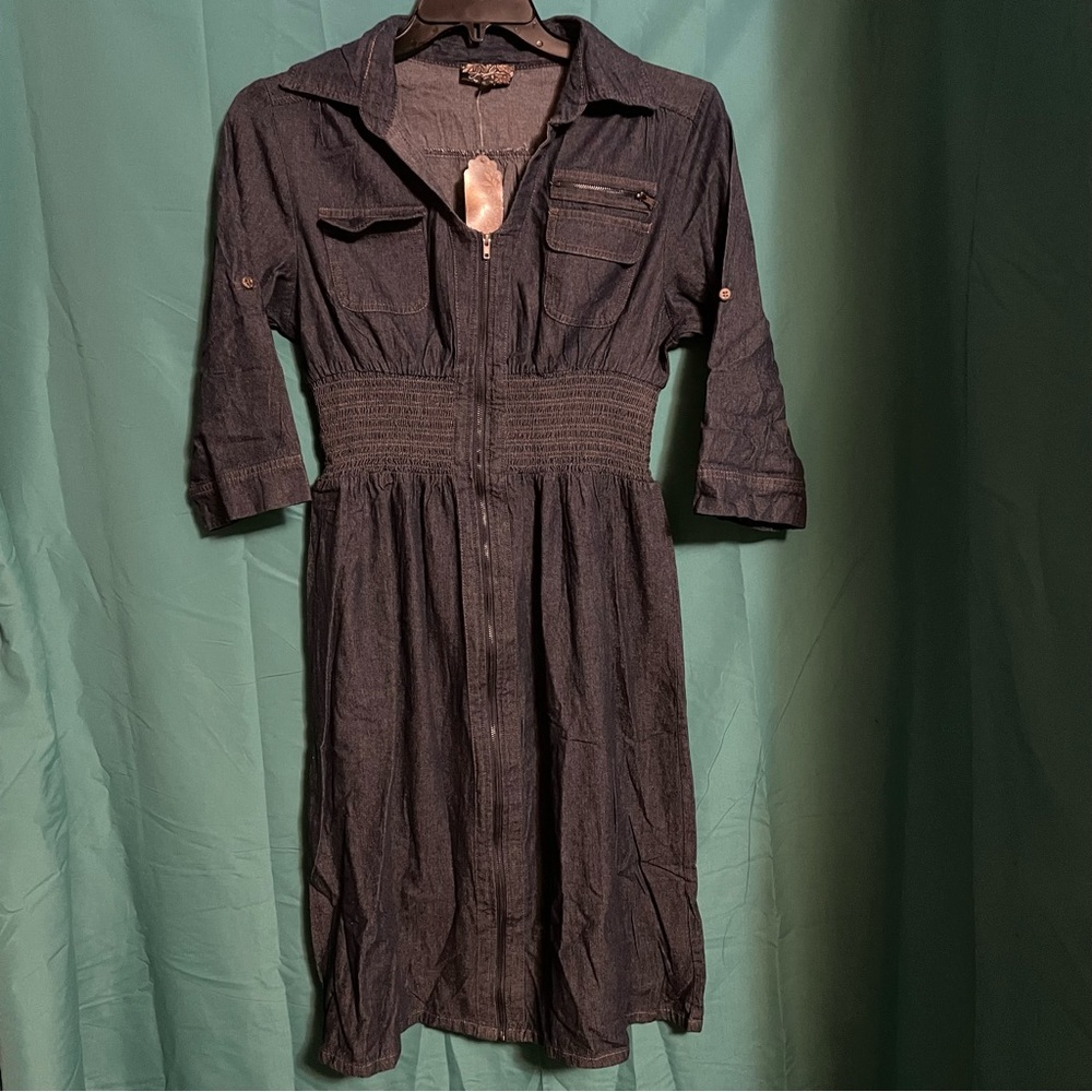 Denim dress